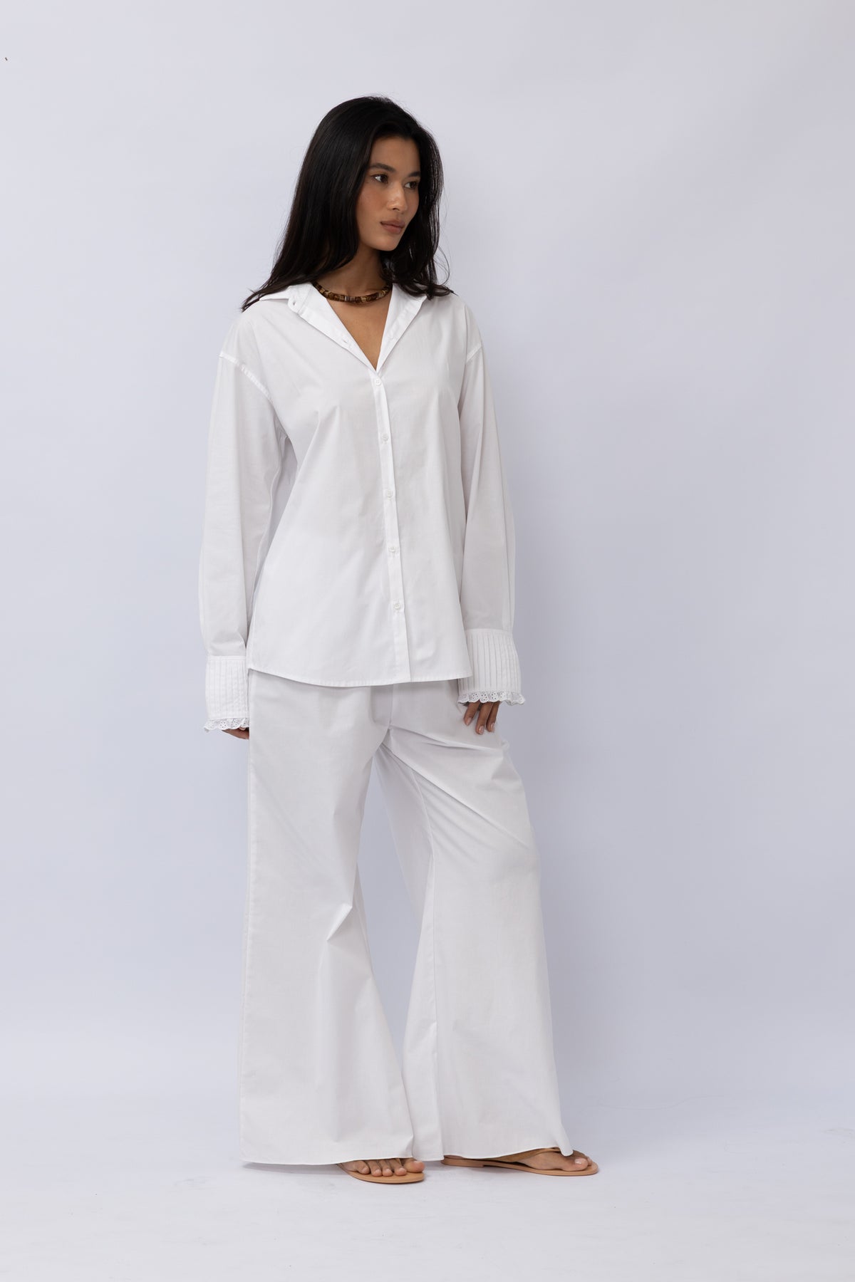 Delilah Shirt | White