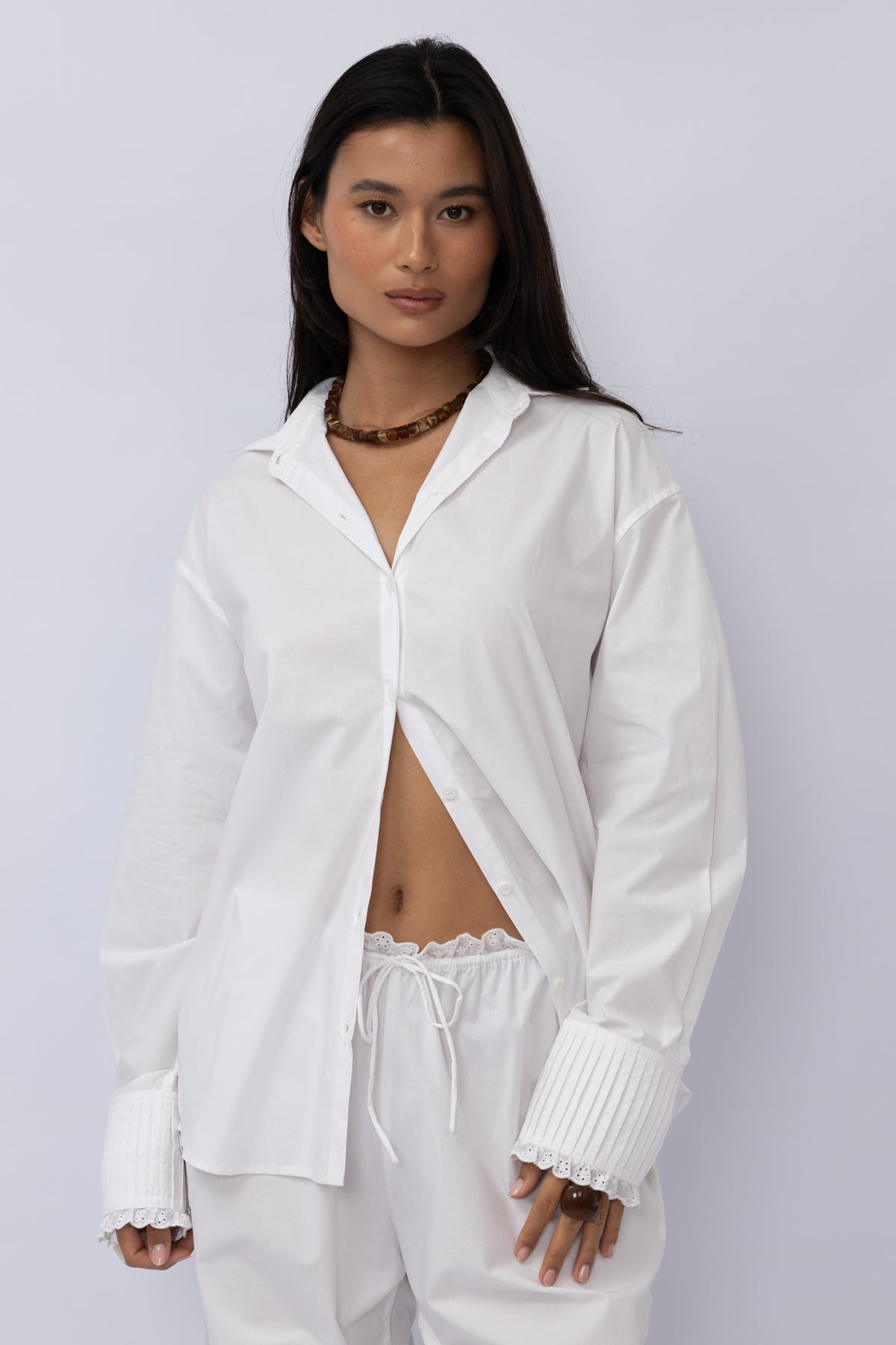 Delilah Shirt | White