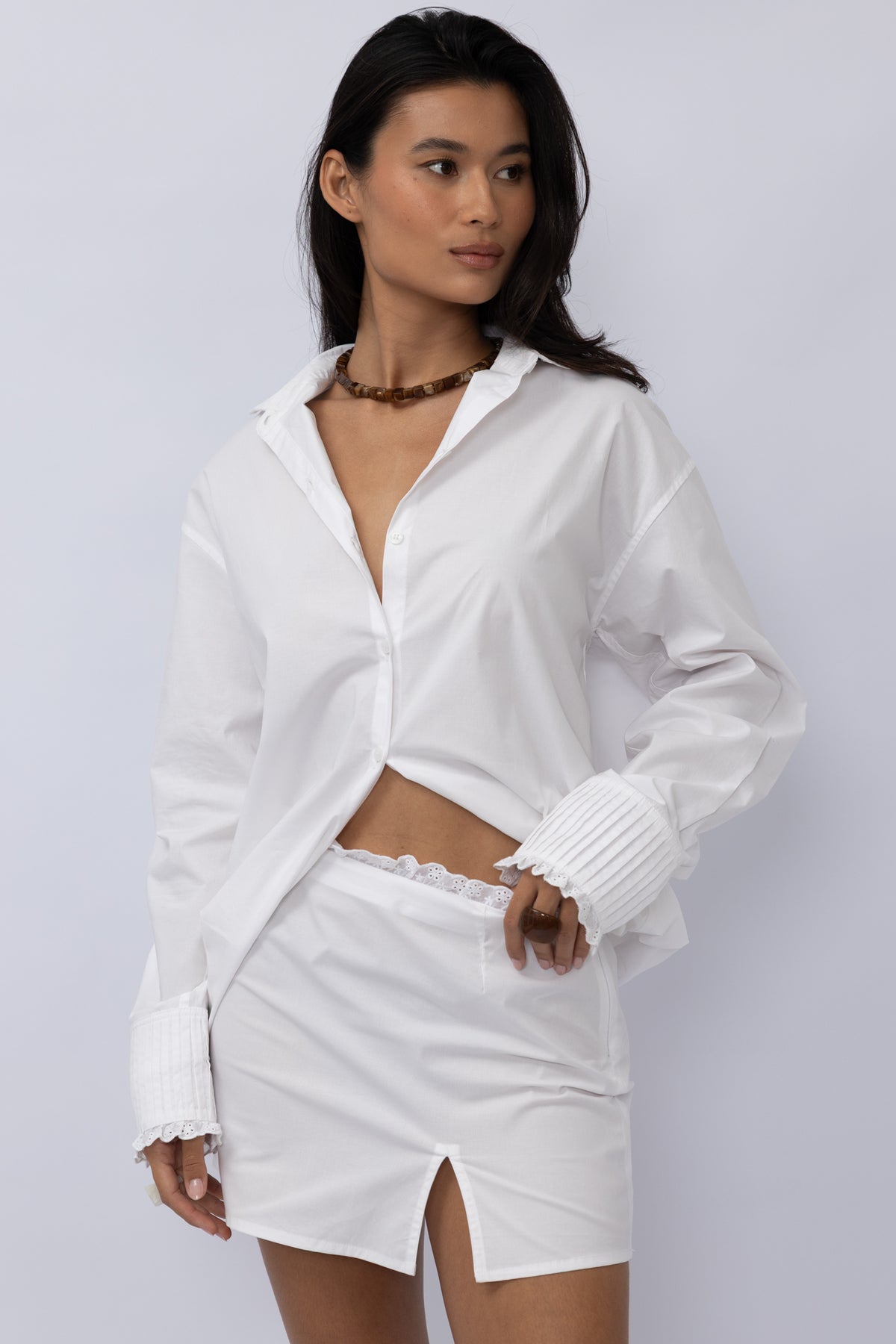 Delilah Shirt | White