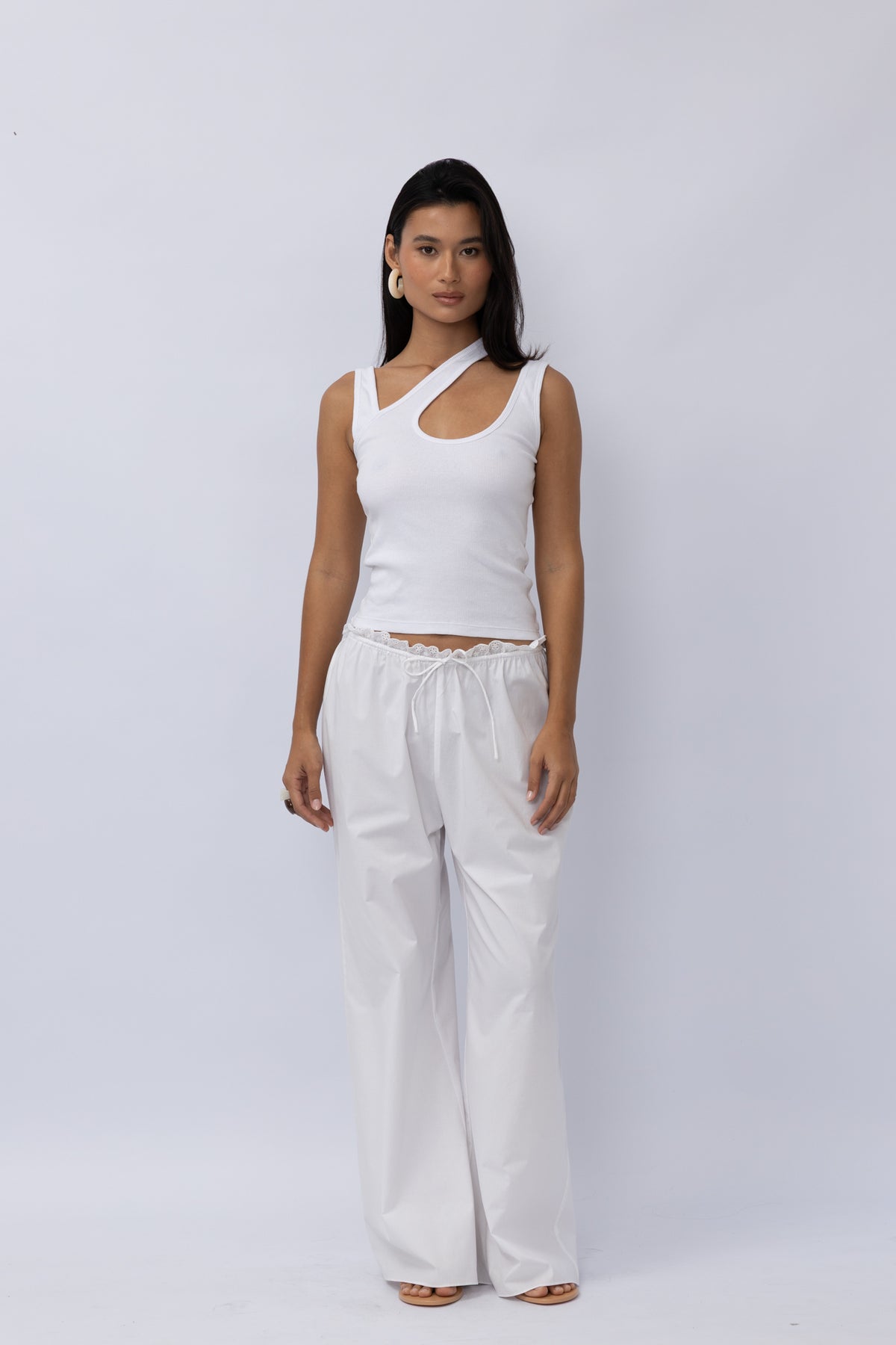 Delilah Pant | White