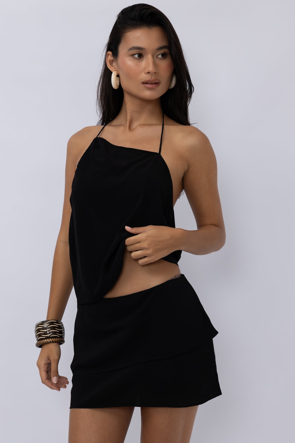 Céline Mini Skirt | Black