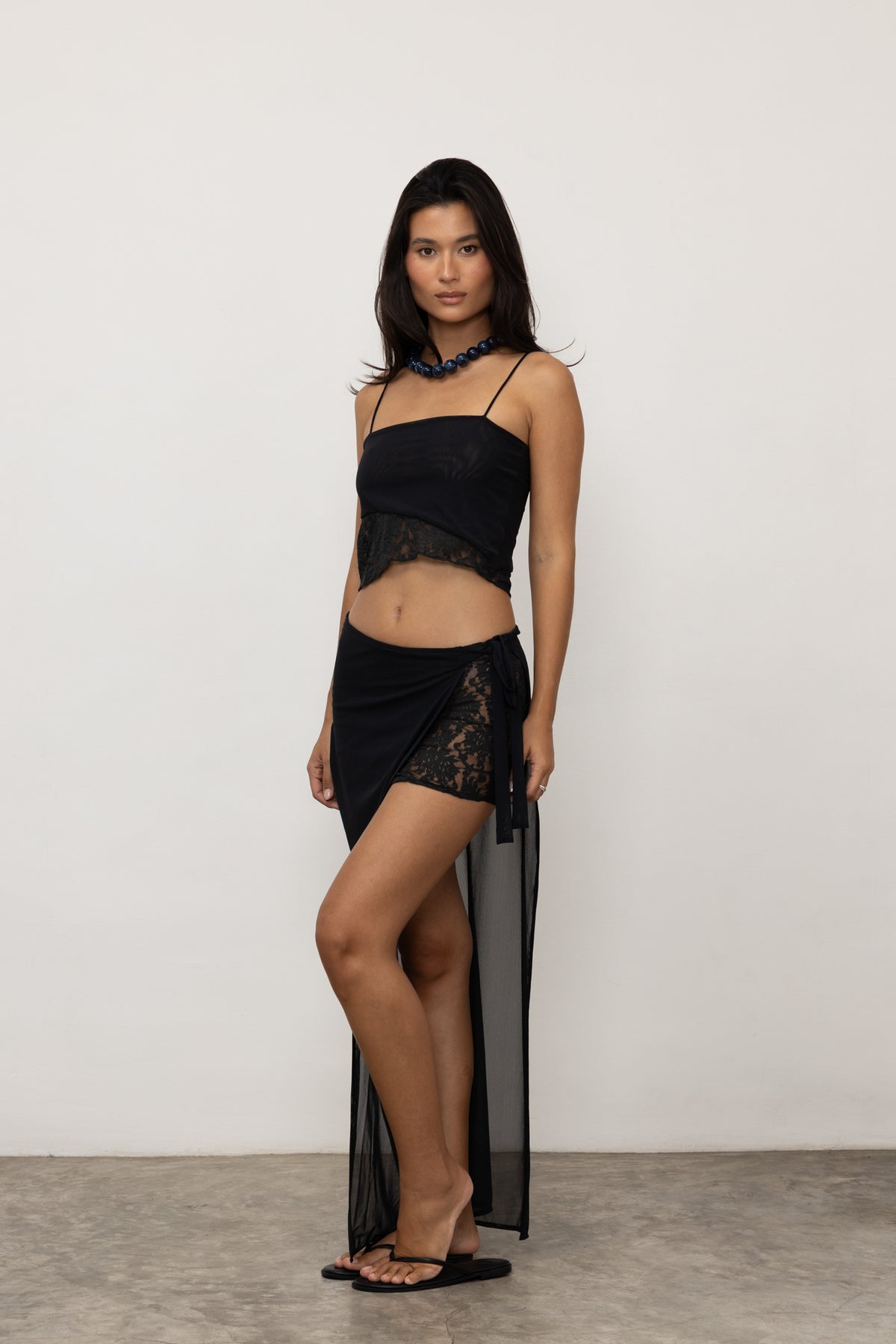 Mira Maxi Skirt | Black