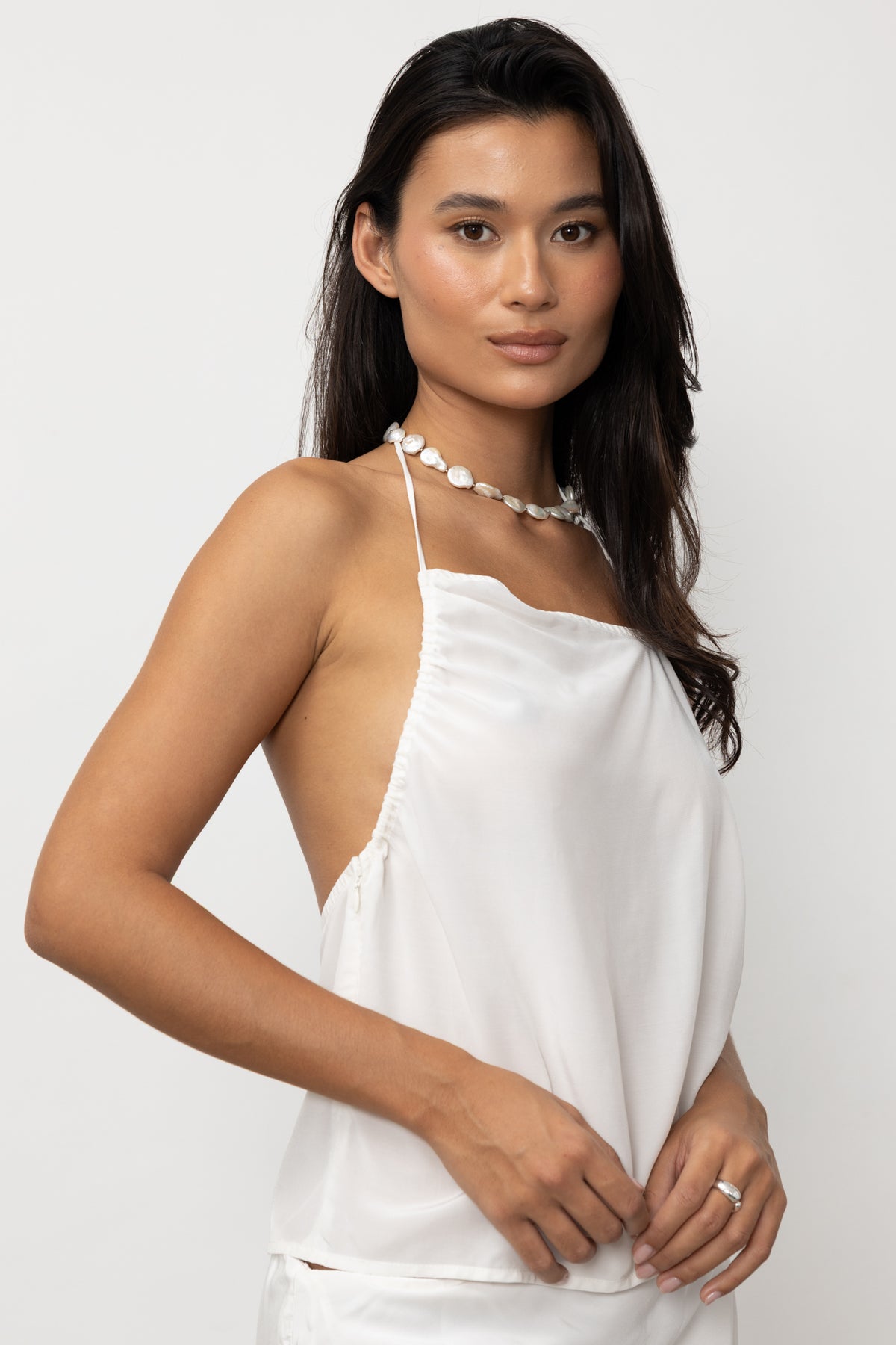 Aisha Top | White